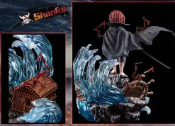 WCF MAX Scale Red Hair Shanks - ONE PIECE Resin Statue - XS Studios