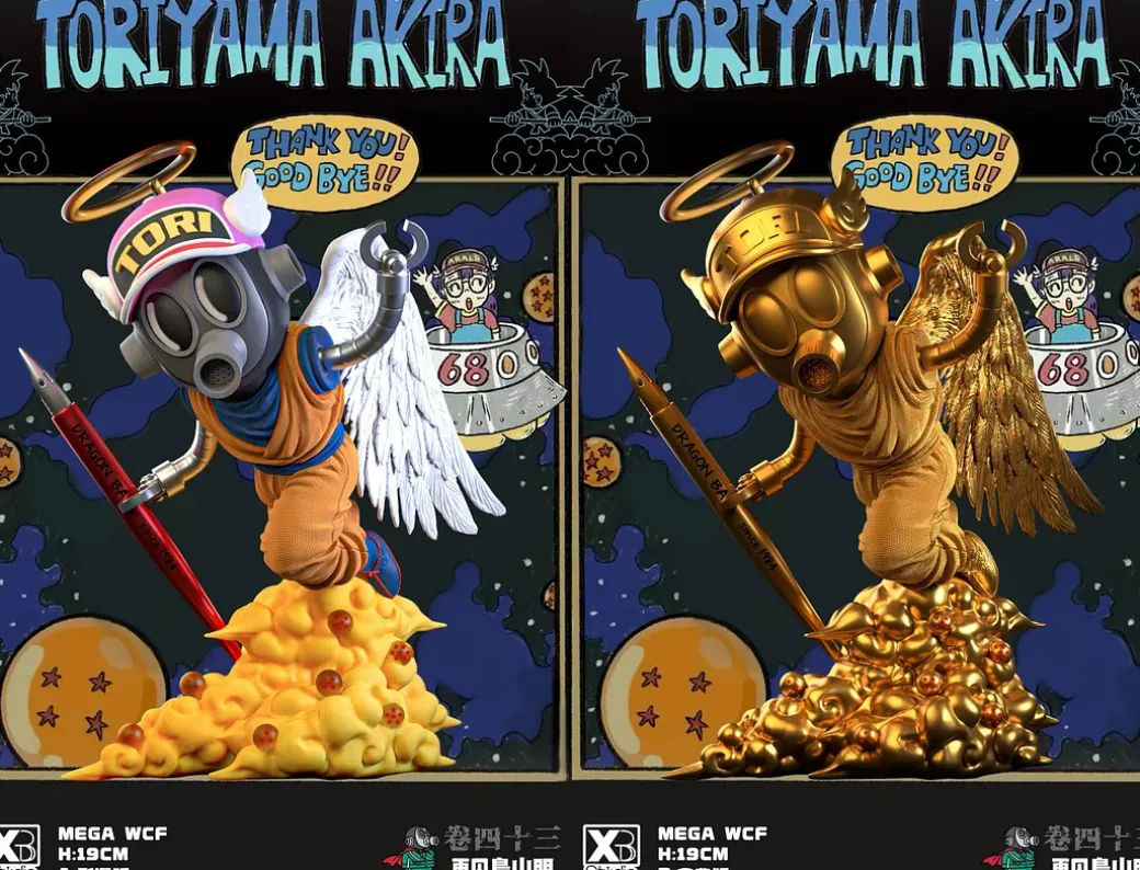 WCF Mega Scale Byebye Angel Akira Toriyama - Dragon Ball Statue - XBD Studios