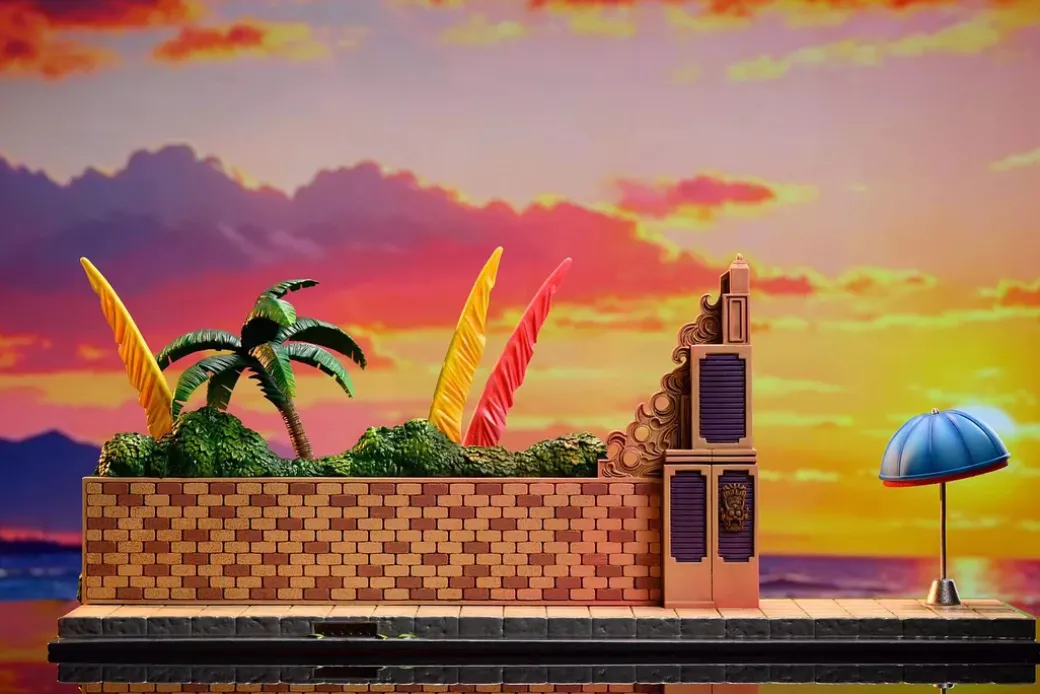 WCF Scale After Raining Bali Island Scene Base - Dragon Ball Resin Statue - LeaGue Studios