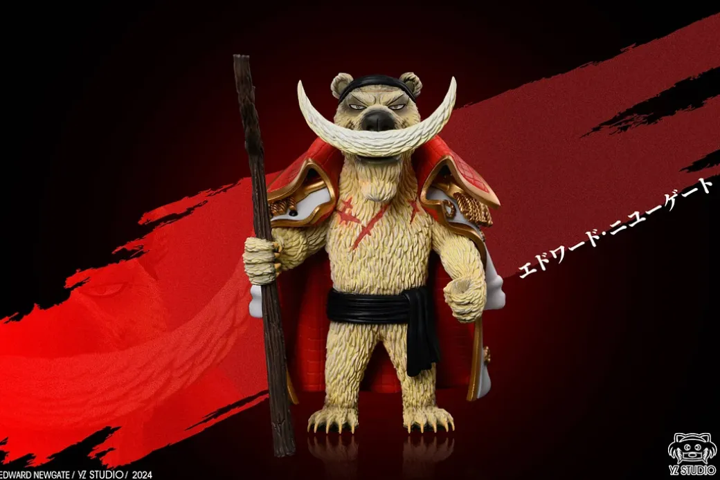 WCF Scale Animals Series 012 Polar Bear Edward Newgate - ONE PIECE Statue - YZ Studios