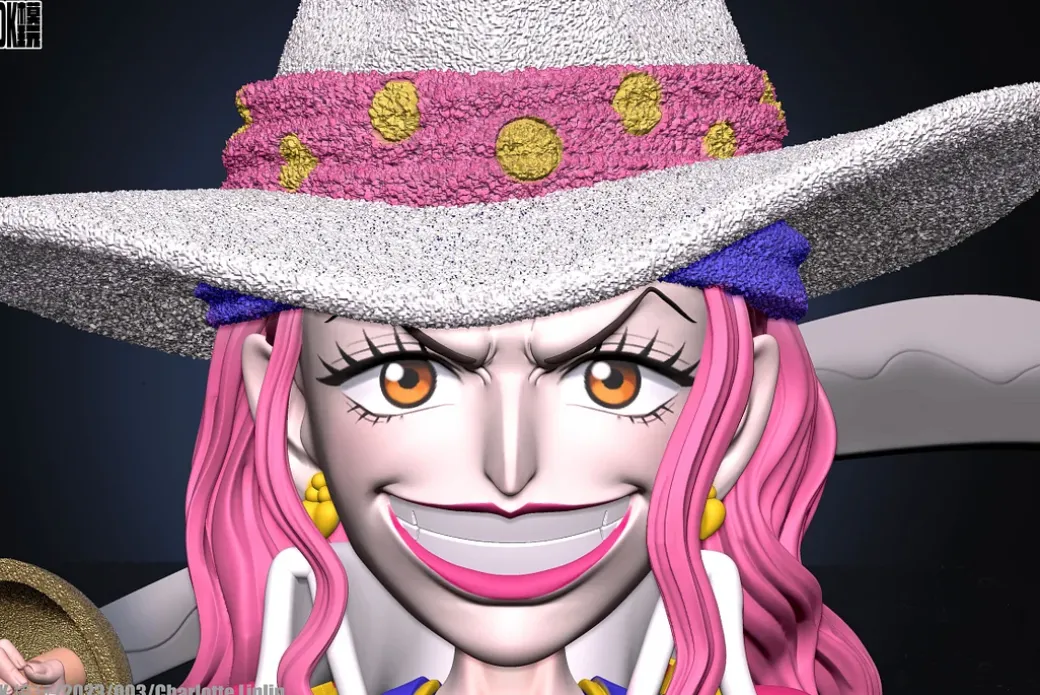 WCF Scale Big Mom Charlotte Linlin - ONE PIECE Resin Statue - DK Model Play Studio