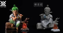 WCF Scale Bonfire Roronoa Zoro - ONE PIECE Statue - ThreeL Studios