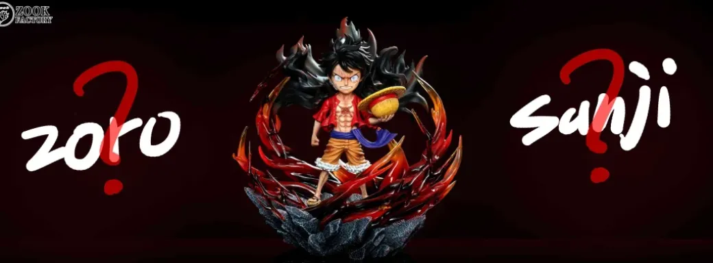 WCF Scale Bursting Monkey D. Luffy - ONE PIECE Resin Statue - Zook Factory Studios