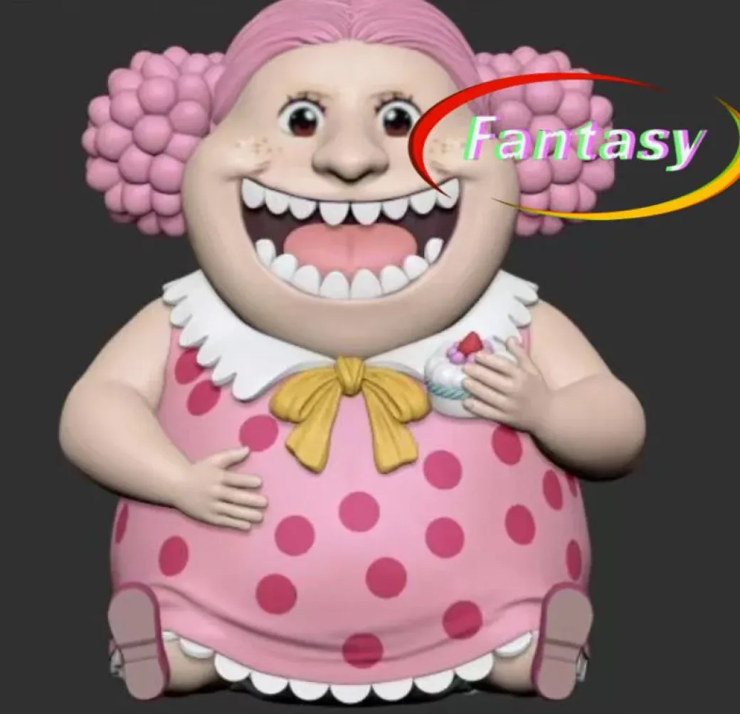 WCF Scale Childhood Series Big Mom Charlotte Linlin - ONE PIECE Resin Statue - Fantasy-Studio