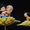 WCF Scale Childhood ver. Son Goku & Krillin Ride the Flying Nimbus - Dragon Ball Resin Statue - LeaGue Studios