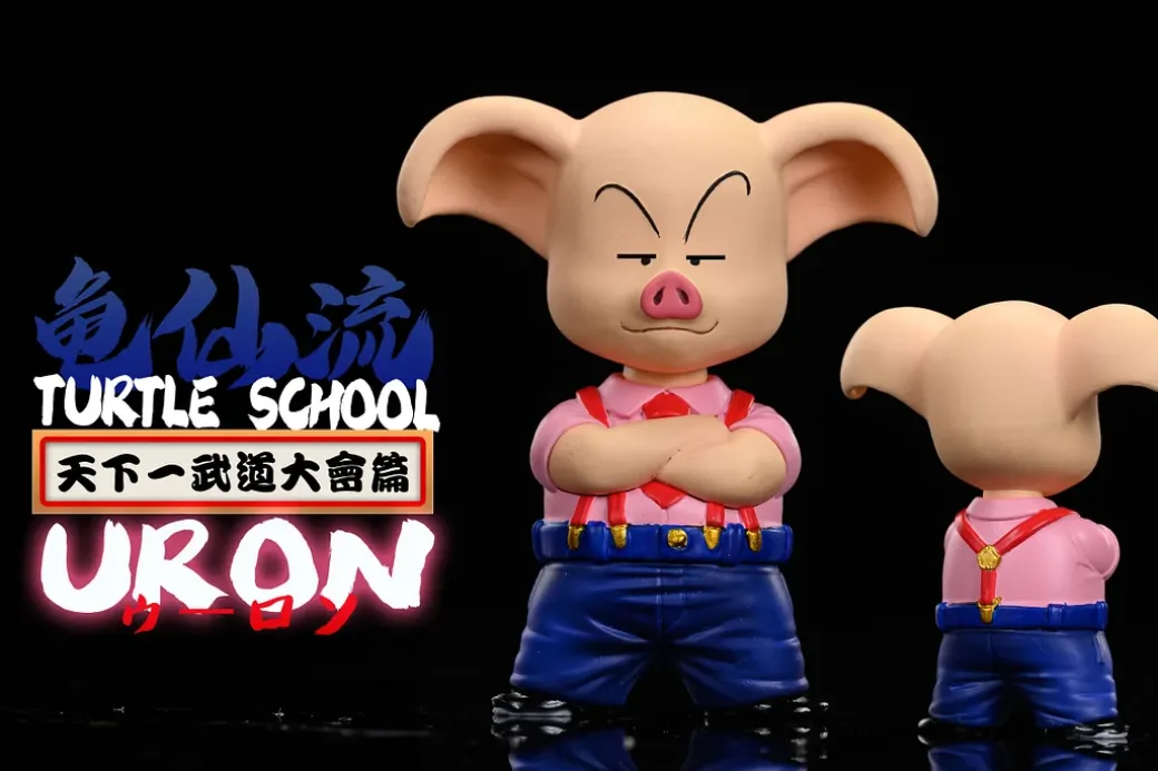 WCF Scale Childhood World Tournament Ver. Oolong & Puar - Dragon Ball Resin Statue - LeaGue Studios