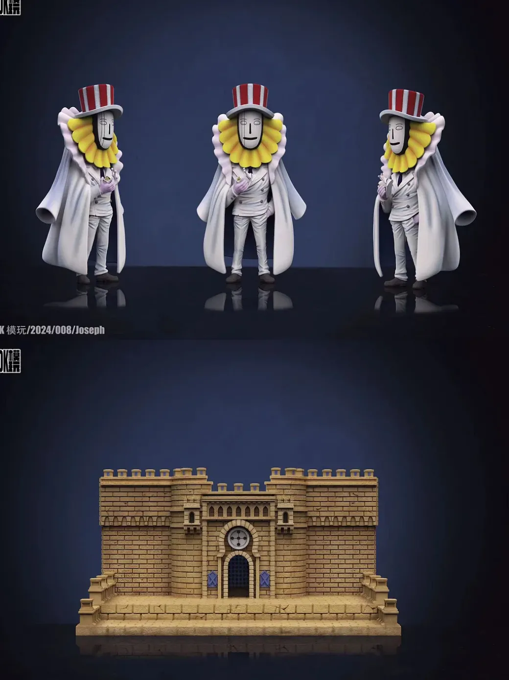 WCF Scale CP0 Joseph & Mary Geoise Door Base - ONE PIECE Resin Statue - DK Model Play Studio