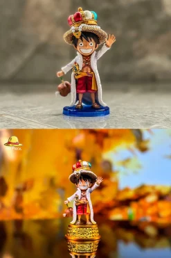 WCF Scale Crown Monkey D. Luffy - ONE PIECE Resin Statue - ONE Piece. Studio