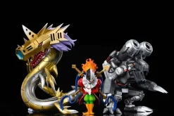 WCF Scale Dark Four Heavenly Kings Series 002 Mugendramon & Metal Seadramon - Digimon Resin Statue - LeaGue Studios
