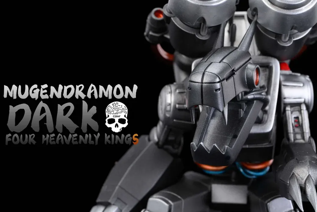 WCF Scale Dark Four Heavenly Kings Series 002 Mugendramon & Metal Seadramon - Digimon Resin Statue - LeaGue Studios