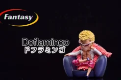 WCF Scale Dressrosa Arc Series Donquixote Pirates 014 Sitting Donquixote Doflamingo - ONE PIECE Resin Statue - Fantasy-Studio