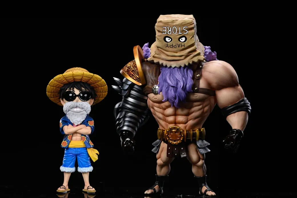 WCF Scale Dressrosa Jesus Burgess - ONE PIECE Resin Statue - LeaGue Studios