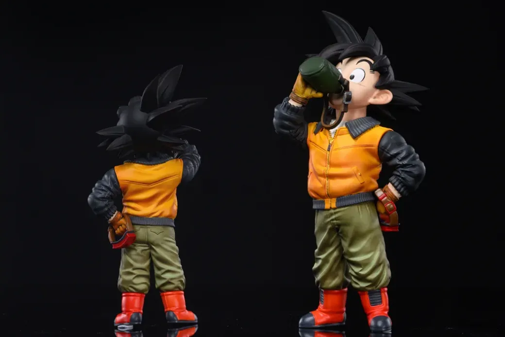 WCF Scale Drinking Water Son Goku - Dragon Ball Resin Statue - LeaGue Studios
