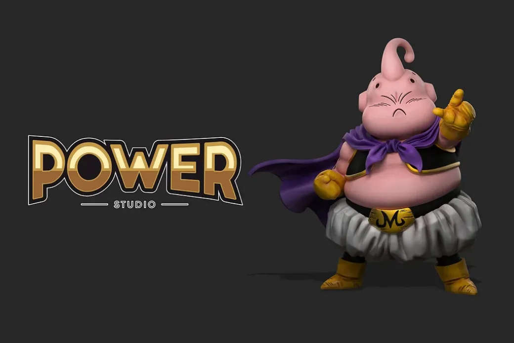 WCF Scale Fat Buu - Dragon Ball Statue - Power Studio