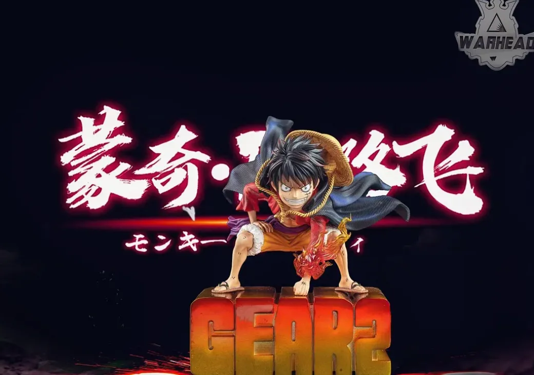 WCF Scale Gear 2 Monkey D. Luffy - ONE PIECE Resin Statue - Warhead Studios