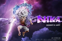 WCF Scale Gear Five Hito Hito no Mi, Model: Nika Monkey D Luffy - ONE PIECE Statue - YZ Studios