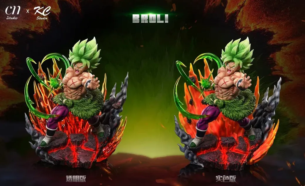 WCF Scale Gogeta VS Broly Series Broly - Dragon Ball Resin Statue - CN Studio