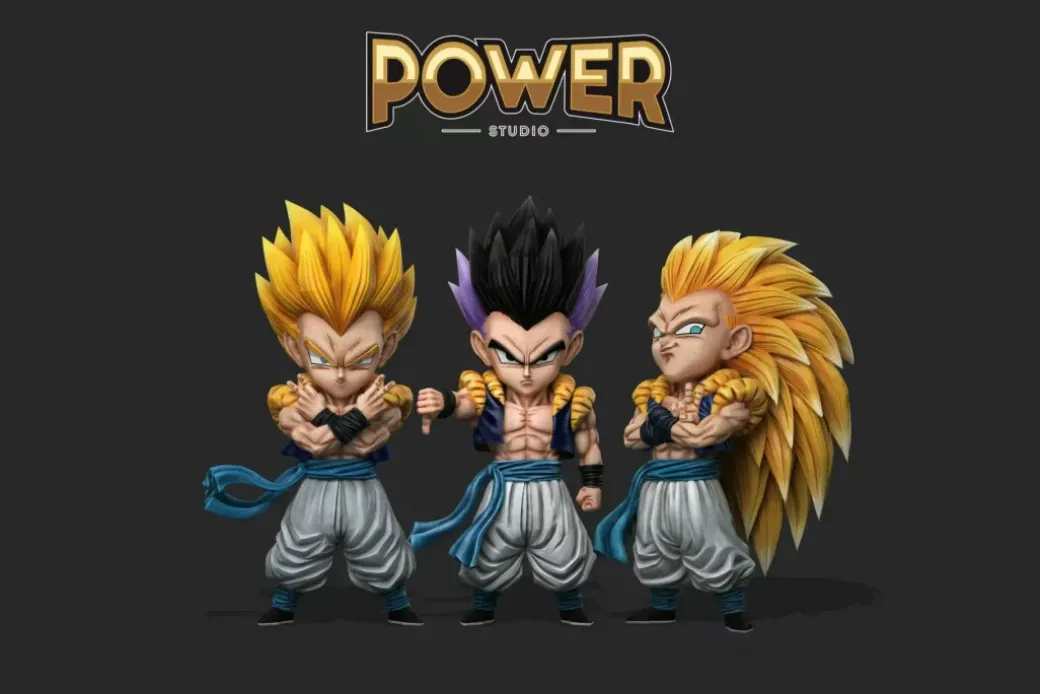 WCF Scale Gotenks - Dragon Ball Statue - Power Studio