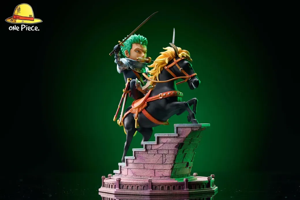 WCF Scale Horse Riding & Roronoa Zoro - ONE PIECE Resin Statue - ONE Piece. Studio