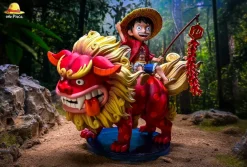 WCF Scale Komachiyo & Monkey D. Luffy - ONE PIECE Resin Statue - ONE Piece. Studio