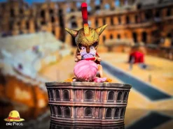 WCF Scale Lucy Cosplay Monkey D. Luffy & Rebecca - ONE PIECE Resin Statue - ONE Piece. Studio