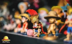 WCF Scale Lucy Cosplay Monkey D. Luffy & Rebecca - ONE PIECE Resin Statue - ONE Piece. Studio