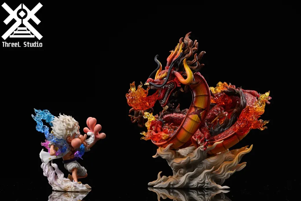 WCF Scale Monkey D. Luffy & Kaido - ONE PIECE Statue - ThreeL Studios