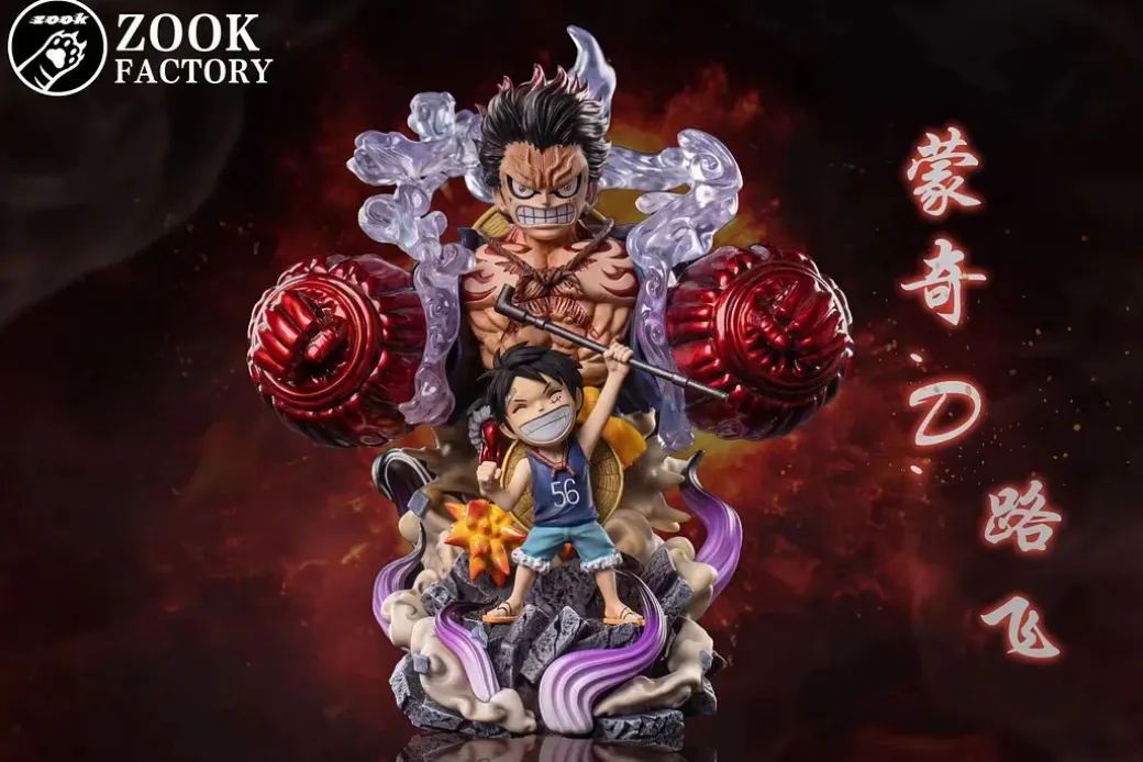 WCF Scale Monkey D Luffy - ONE PIECE Statue - Zook Factory Studios