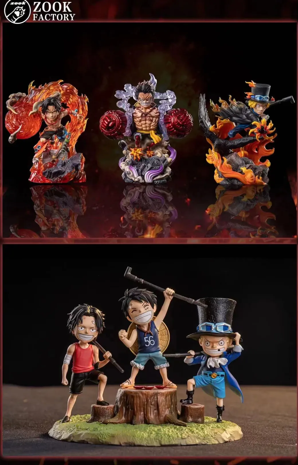 WCF Scale Monkey D Luffy - ONE PIECE Statue - Zook Factory Studios
