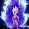 WCF Scale Movie ver. Super Saiyan White Gohan - Dragon Ball Resin Statue - Million Studio