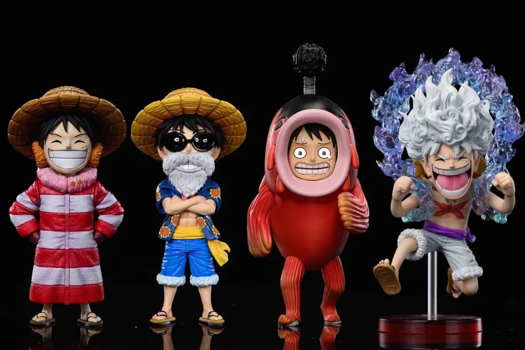 WCF Scale Nika Monkey D. Luffy - ONE PIECE Resin Statue - LeaGue Studios