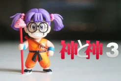 WCF Scale Norimaki Arare/ Arale Cosplay Son Goku & Son Goku Cosplay Norimaki Arare/ Arale - Dragon Ball Dr. Slump Resin Statue - LeaGue Studios