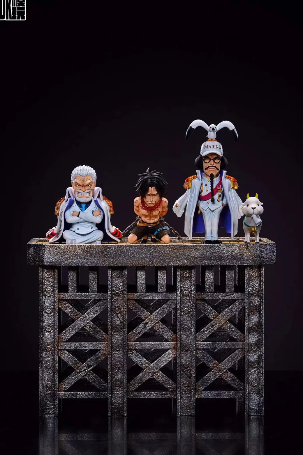 WCF Scale Portgas D. Ace Execution Platform - ONE PIECE Resin Statue - DK Model Play Studio