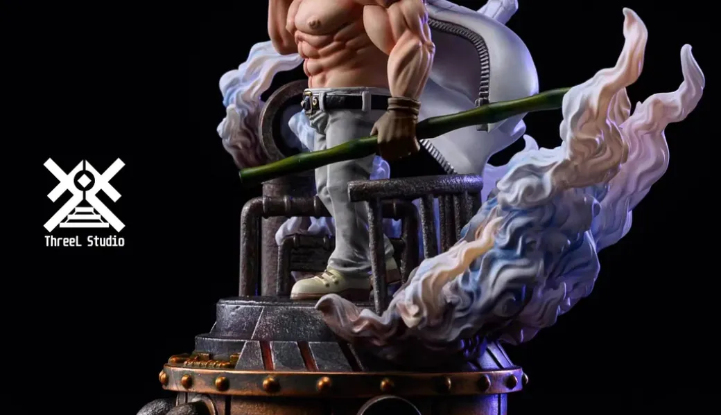 WCF Scale Punk Hazard Series 005 Demon Bamboo Vergo - ONE PIECE Resin Statue - ThreeL Studios