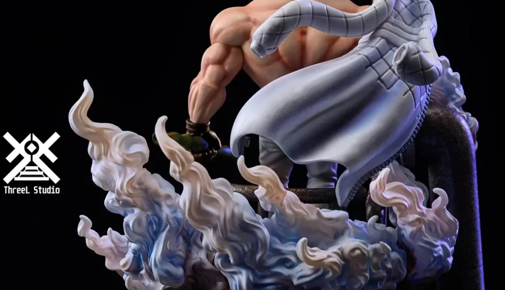 WCF Scale Punk Hazard Series 005 Demon Bamboo Vergo - ONE PIECE Resin Statue - ThreeL Studios