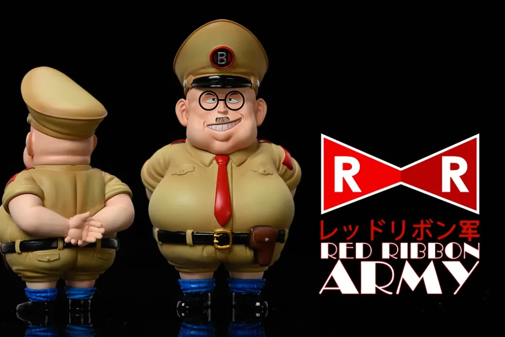 WCF Scale Red Ribbon Army Captain Dark Dock - Dragon Ball Resin Statue - LeaGue Studios