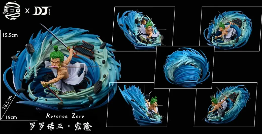 WCF Scale Roronoa Zoro - ONE PIECE Resin Statue - BINGDIAN