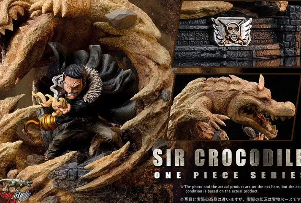 WCF Scale Sir Crocodile - ONE PIECE Resin Statue - T-Rex Studios