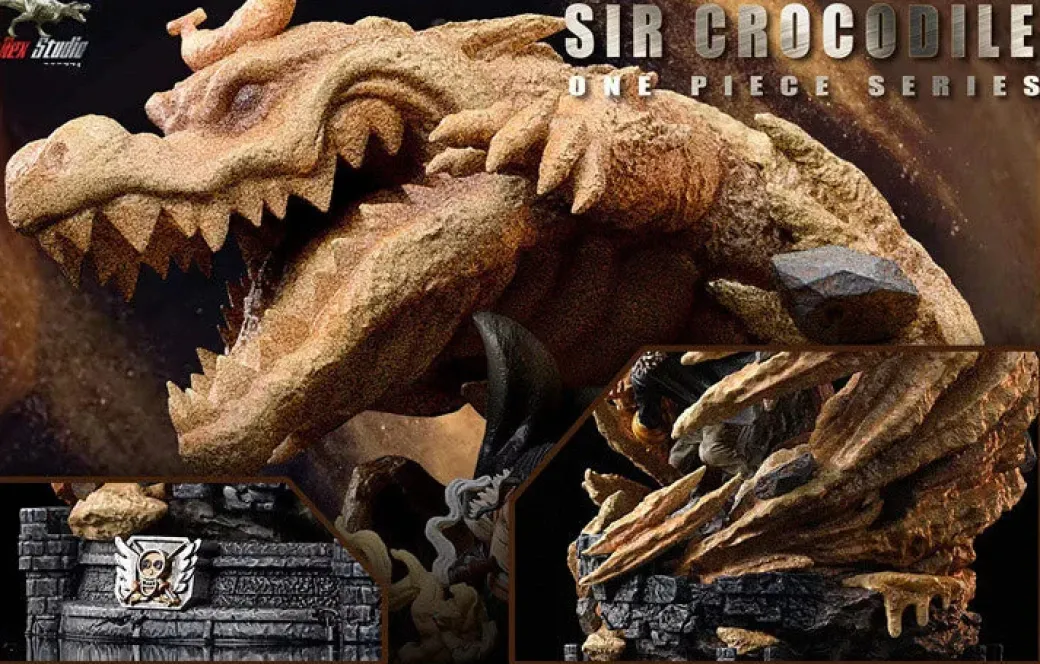 WCF Scale Sir Crocodile - ONE PIECE Resin Statue - T-Rex Studios