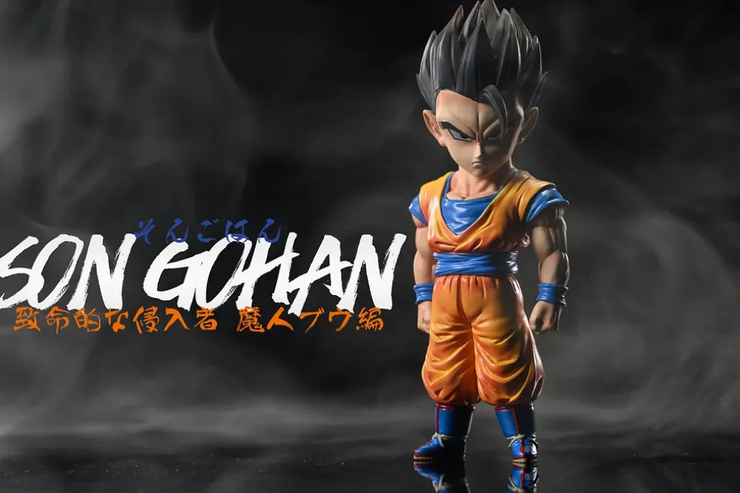 WCF Scale Son Gohan - Dragon Ball Resin Statue - LeaGue Studios