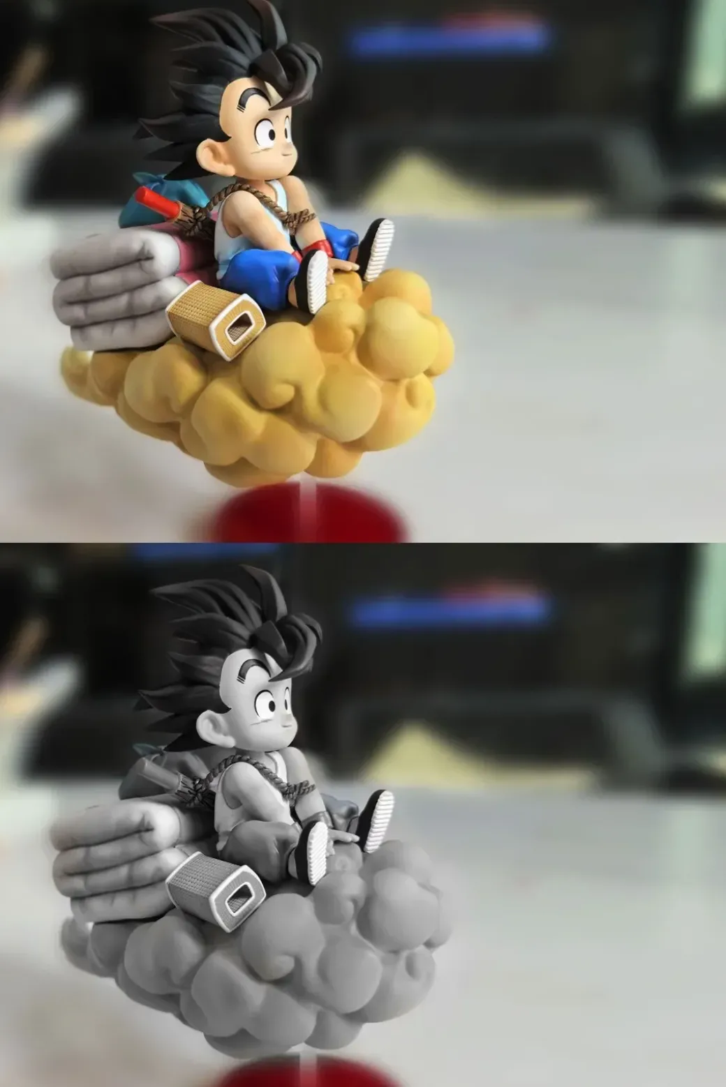 WCF Scale Son Goku Moving Out - Dragon Ball Resin Statue - LeaGue Studios