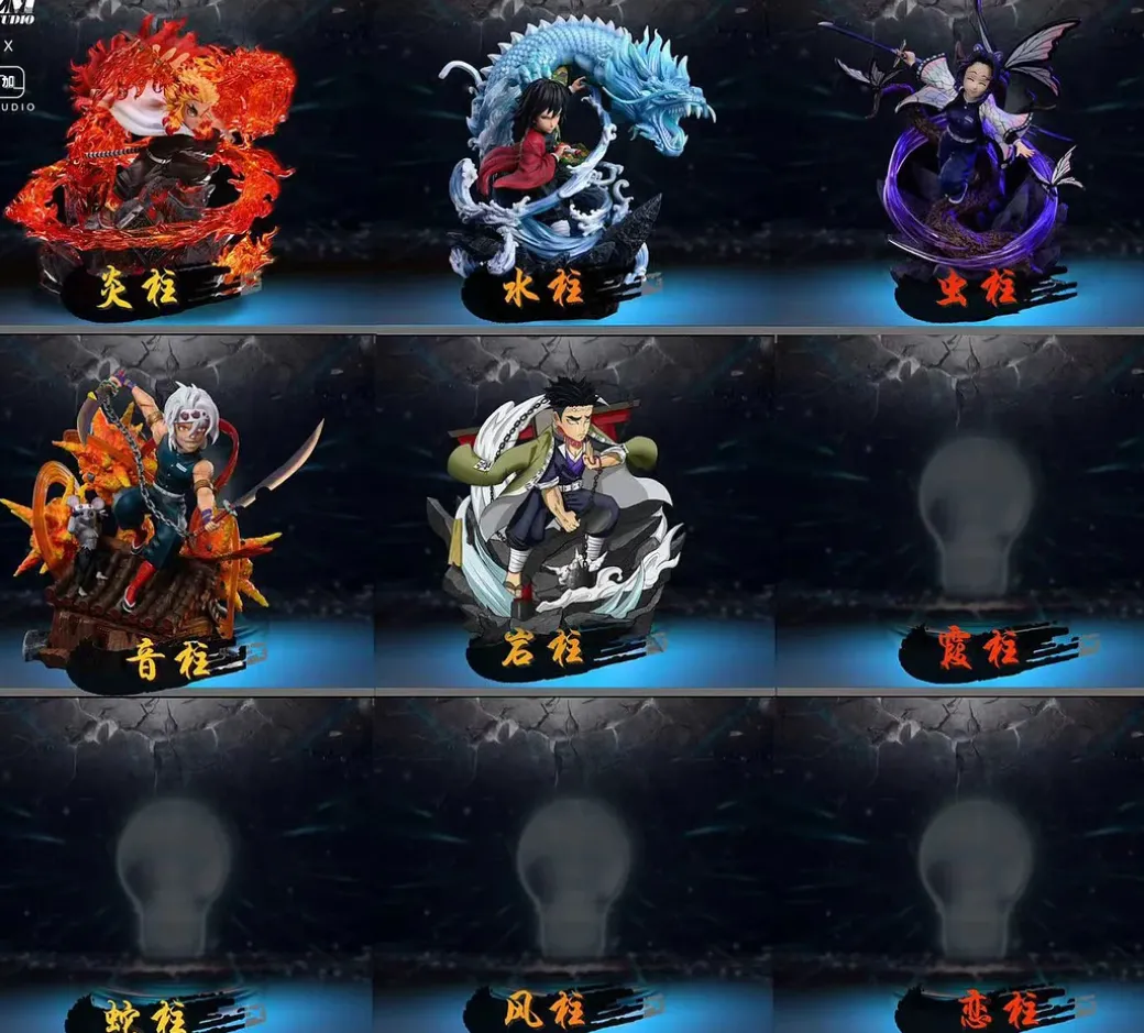 WCF Scale Sound Hashira Tengen Uzui - Demon Slayer: Kimetsu no Yaiba Resin Statue - ZM Studios