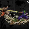 WCF Scale Special Beam Cannon Piccolo Attack Son Goku & Raditz - Dragon Ball Resin Statue - Sky Top Studios