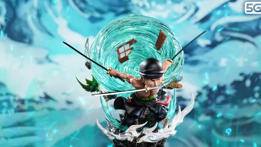 WCF Scale Tatsumaki Roronoa Zoro - ONE PIECE Resin Statue - 5G-Studios