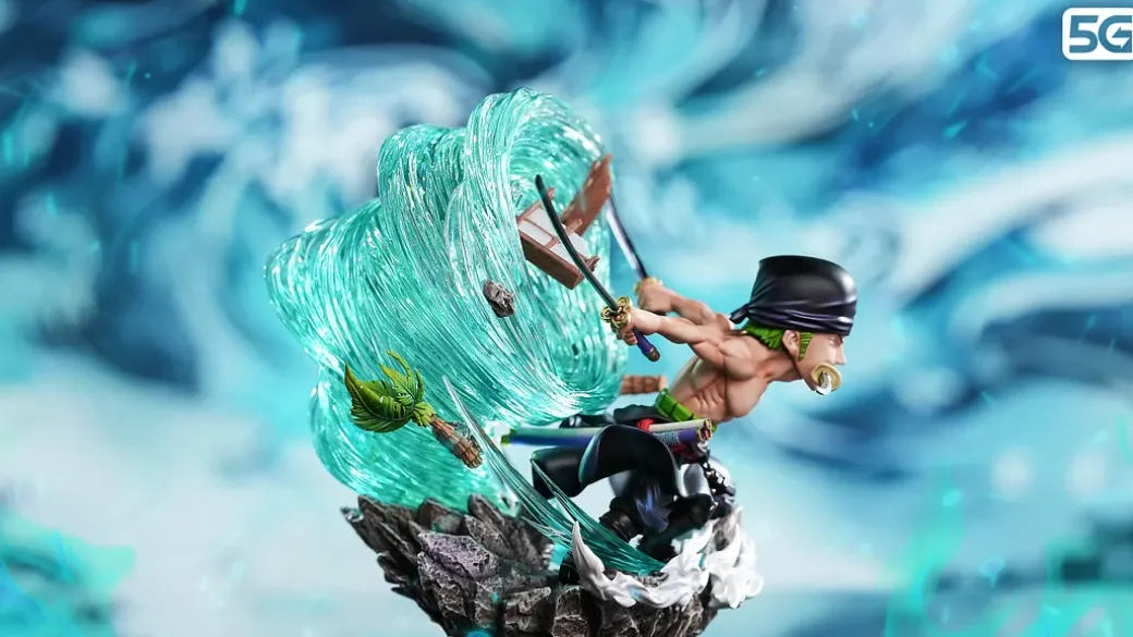 WCF Scale Tatsumaki Roronoa Zoro - ONE PIECE Resin Statue - 5G-Studios