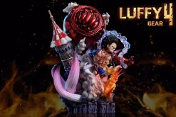 WCF Scale 5th Anniversary Gear Fourth Gomu Gomu no Kong Gun Luffy - ONE PIECE Resin Statue - A Plus Studios