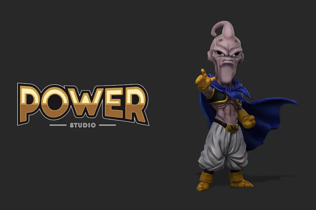 WCF Scale Thin Buu - Dragon Ball Statue - Power Studio
