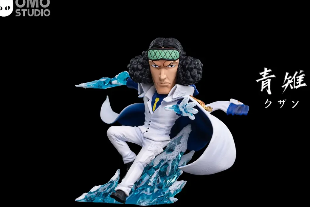 WCF Scale Three Marine Admirals - ONE PIECE Statue - OMO Studios