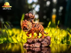 WCF Scale Tiger Riding & Monkey D. Luffy - ONE PIECE Resin Statue - ONE Piece. Studio