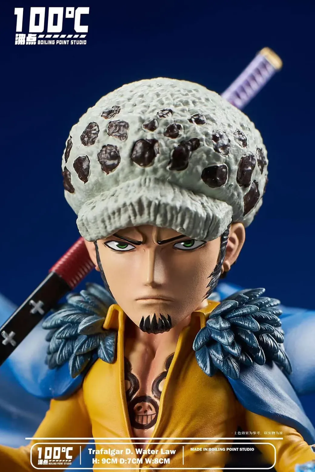 WCF Scale Trafalgar D. Water Law - ONE PIECE Resin Statue - Boiling Point Studio